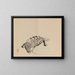 Keinen shugajō Pl71 - Imao Keinen — framed artwork on a wall