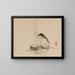 Keinen shugajō Pl. 78 - Imao Keinen — framed artwork on a wall