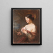 The Love Letter - Imre Gergely — framed artwork on a wall