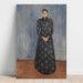 Reproduction of the painting Inger in black and violet - Edvard Munch