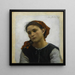 Innocente - Jules Breton — framed artwork on a wall