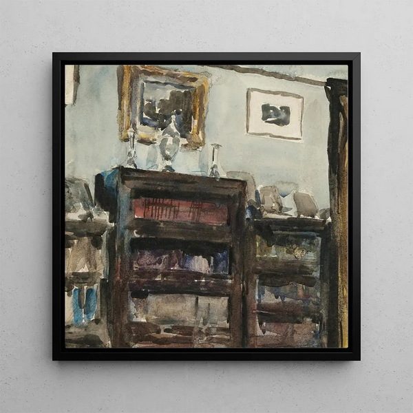 Interior Painting at Windlestone - Sir William Eden — framed artwork on a wall