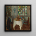 Interior with samovar - Stanislav Yulianovich Zhukovsky — framed artwork on a wall