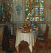 Interior with samovar - Stanislav Yulianovich Zhukovsky — artwork view