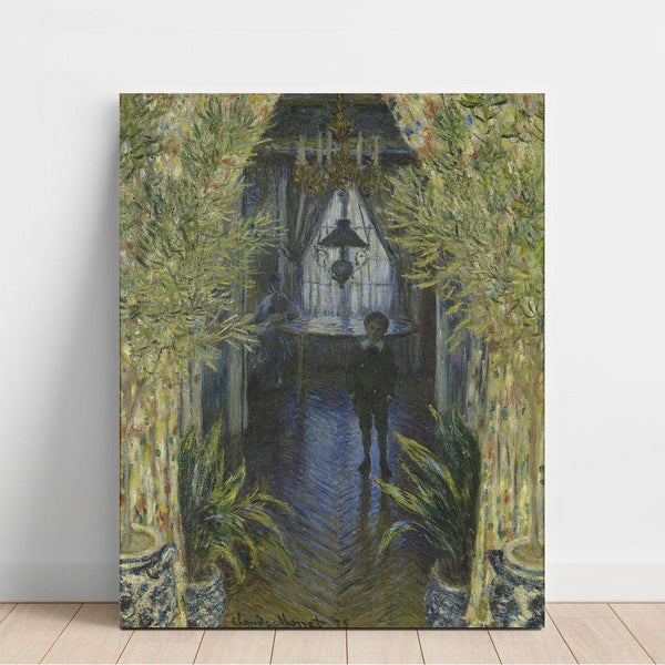 Reproduction of the painting Interior Apartment Painting - Claude Monet