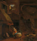 Interior of a peasant's hut - Hendrick Mommers — artwork view