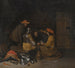 Interior of a guardroom with four figures drinking and playing cards - Gerard ter Borch — artwork view