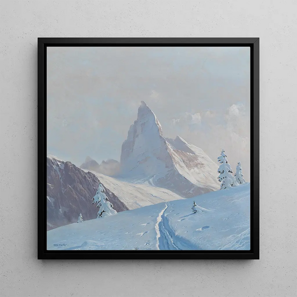 Interior Painting in the Kempen - Jakob Smits — framed artwork on a wall