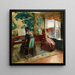 Interior musical painting - Asta Nrregaard — framed artwork on a wall
