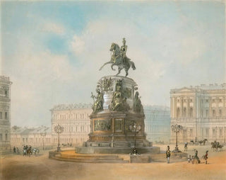 Monument to Nicholas I, Saint Isaac's Square - Iosef Iosefovich Charlemagne — artwork view