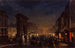 Boulevard and Porte Saint-Denis Olio su Cartoncino Intelato - Ippolito Caffi — artwork view