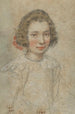 Portrait of a Young Girl - Ippolito Leoni — artwork view
