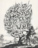 Bouquet sur le dos d'un colporteur - Isaac Briot — artwork view