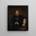 Edward Pierce - Isaac Fuller — framed artwork on a wall