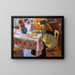 Breakfast Painting - Isaac Grünewald — framed artwork on a wall