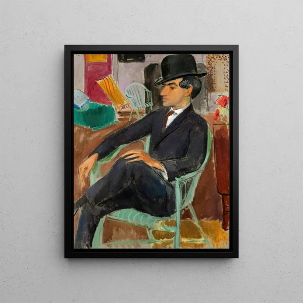Jules Pascin Artist - Isaac Grünewald — framed artwork on a wall