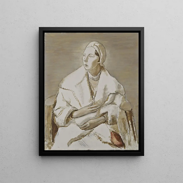 Sigrid Hjertén - Isaac Grünewald — framed artwork on a wall
