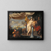 Allegory of Sound - Isaac Isaacsz — framed artwork on a wall