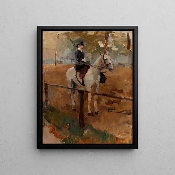 Amazon Painting at Rotten Row Hyde Park London - Isaac Israëls — framed artwork on a wall