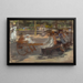 Children in the park - Isaac Israëls — framed artwork on a wall
