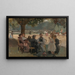 in the Bois de Boulogne near Paris - Isaac Israëls — framed artwork on a wall