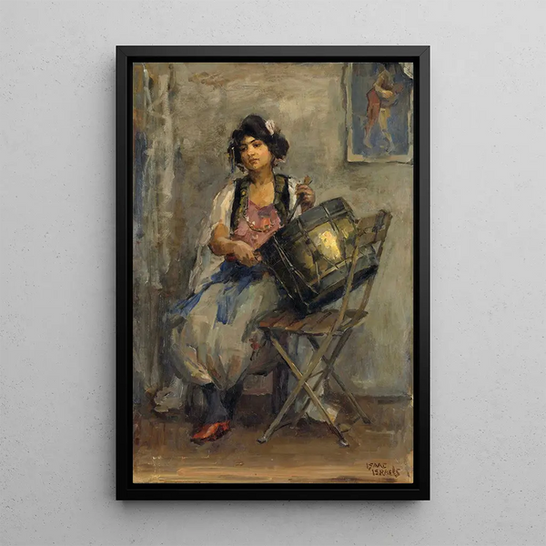 The Woman Batter - Isaac Israëls — framed artwork on a wall