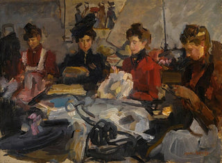 L'atelier des modistes - Isaac Israëls — artwork view