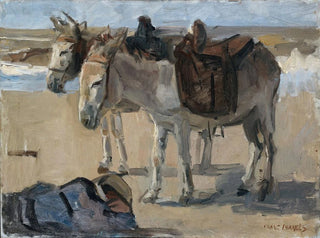 Two Donkeys - Isaac Israëls — artwork view