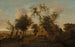 Landscape with Travelers and Horsemen - Isaac Koene — artwork view