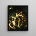 The Rape of Helen - Isaac Moillon — framed artwork on a wall