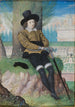Young man sitting under a tree - Isaac Oliver — artwork view