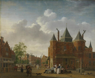 La waag Saint-Antoine à Amsterdam - Isaac Ouwater — artwork view