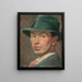 Self-portrait - Isaac Rosenberg — framed artwork on a wall