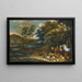 The Garden of Eden - Isaac van Oosten — framed artwork on a wall