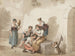 After Pinnelli, group of peasants in front of a house - Isaac Weld — artwork view