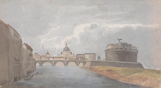 on the Tiber Château Saint-Ange - Isaac Weld — artwork view