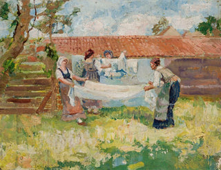Les blanchisseuses - Isaak Izrailevich Brodsky — artwork view
