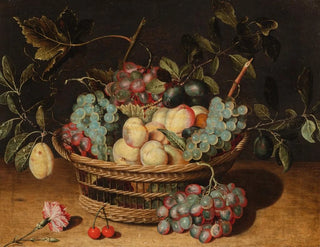 Nature morte avec des raisins - Isaak Soreau — artwork view