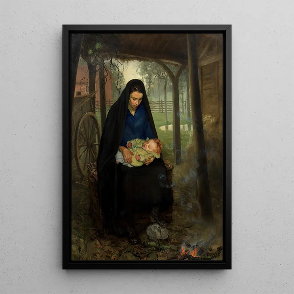 Un vagabond - Isabel Codrington — framed artwork on a wall