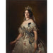 Reproduction of the painting Isabelle, Queen of Spain - Franz Xaver Winterhalter