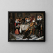 Joyful Company - Isack Elyas — framed artwork on a wall