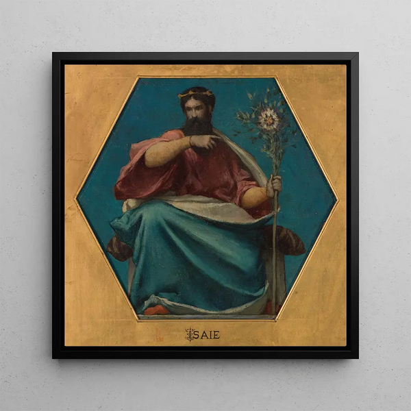 Isae - Jules Élie Delaunay — framed artwork on a wall