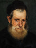 Portrait of a Jewish scholar - Isidor Kaufmann — artwork view