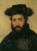a rabbi from Upper Hungary - Isidor Kaufmann — framed artwork on a wall