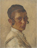Portrait of an Orthodox Young Boy - Isidor Kaufmann — artwork view