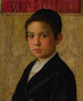 Portrait of a Boy (Conflict of Cases) - Isidor Kaufmann — artwork view
