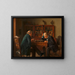 The Chess Players - Isidor Kaufmann — framed artwork on a wall