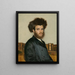 The Kabbalist - Isidor Kaufmann — framed artwork on a wall