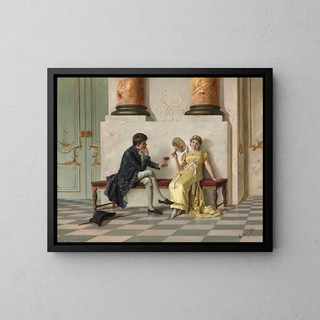The Young Cavalier - Isidor Kaufmann — framed artwork on a wall