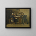 Untitled Painting - Isidor Kaufmann — framed artwork on a wall